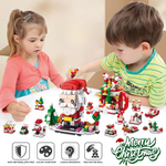 Christmas Blocks Table For Festive Countdown