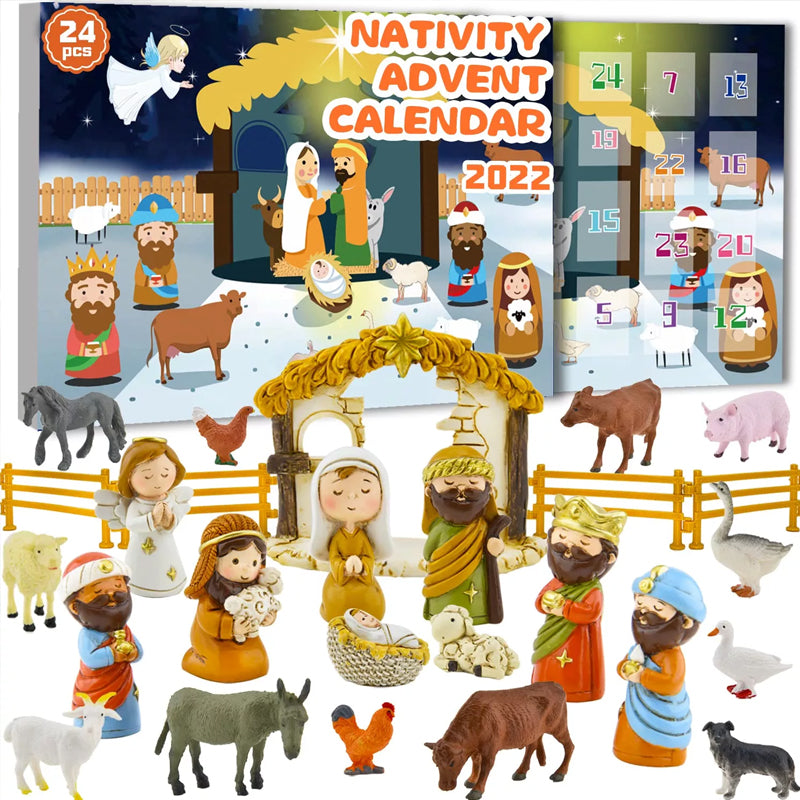 Nativity Advent Calendar for Festive Storytelling