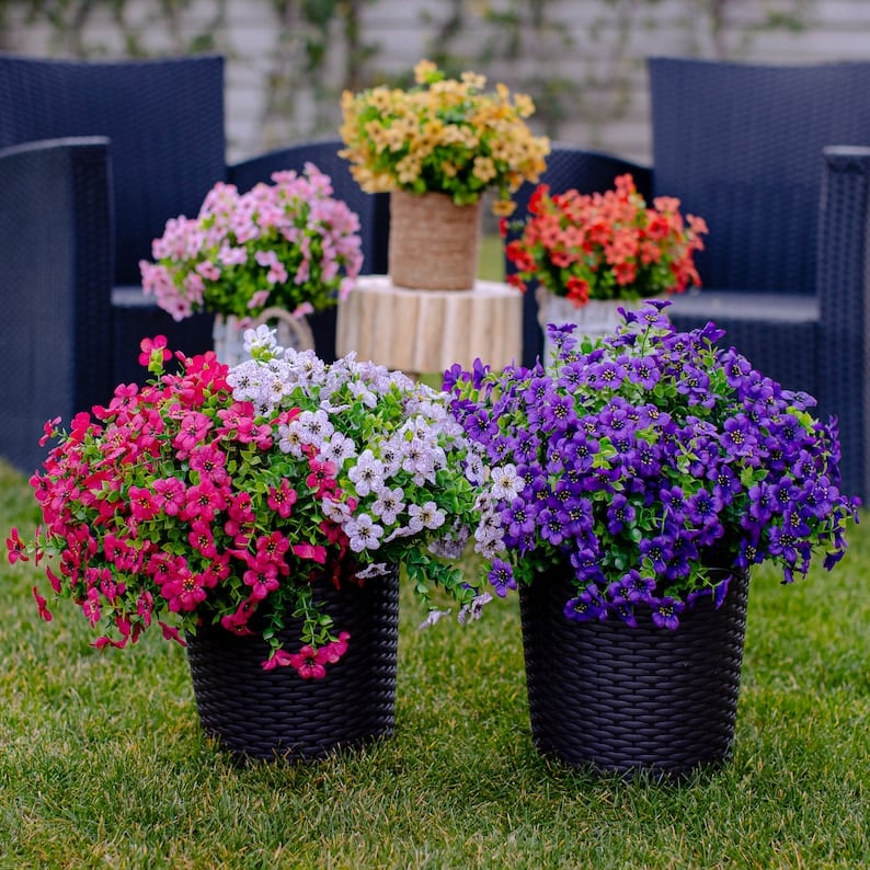 Artificial Flowers For Allergy-Free Color