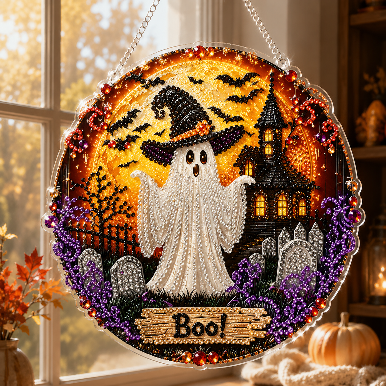 Black Cat Moon Lighting For Haunted Charm