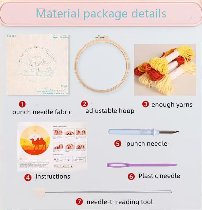 Christmas Embroidery Kit For Heartfelt Decor