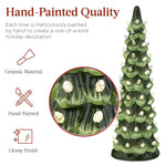 Ceramic Christmas Tree Light With Festive Glow