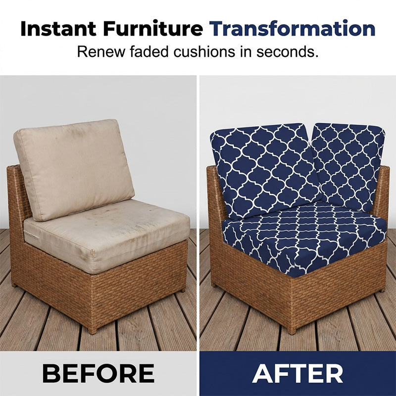 Splash-Proof Patio Pillow Covers For Outdoor Charm