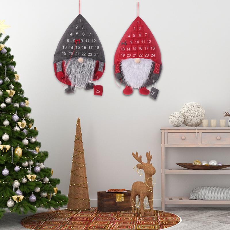 Santa Pendant Advent Calendar For Festive Charm