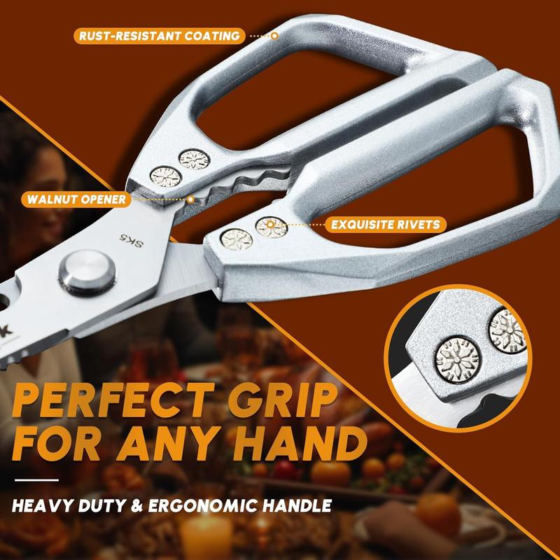 Stainless Kitchen Scissors For Effortless Prep