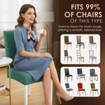 Jacquard Chair Covers For Artful Dining