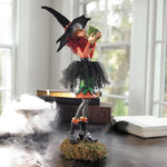 Handmade Witch Figurine With Magical Character