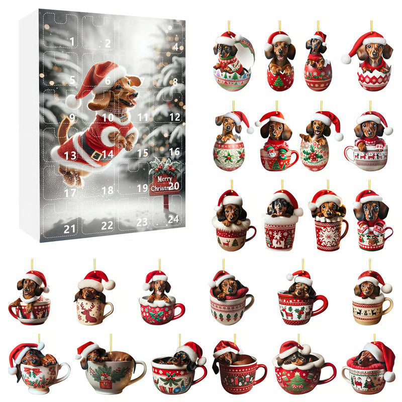 Dachshund Advent Calendar For Festive Charm