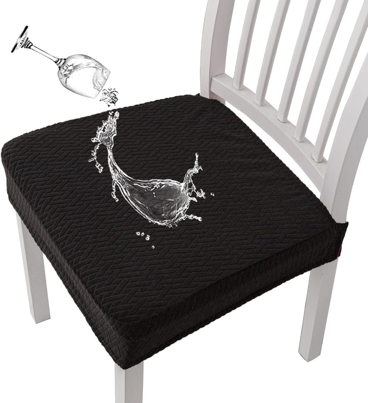 Waterproof Jacquard Chair Cover For Artful Protection