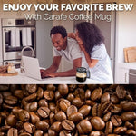 Taza de vidrio pour-over para rituales de café