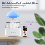 Mushroom Waterfall Lamp for Calming Ambience