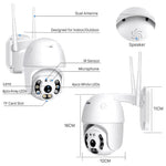 Outdoor PTZ Dome CCTV Camera – 360° Coverage