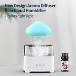 Mushroom Waterfall Lamp for Calming Ambience