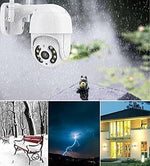 5MP WiFi Outdoor PTZ Dome CCTV-Kamera mit 360° Abdeckung  