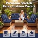 Splash-Proof Patio Pillow Covers For Outdoor Charm