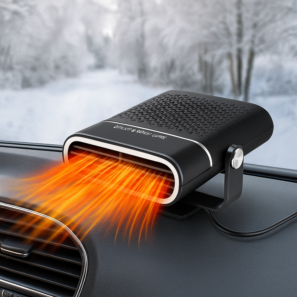 Portable Car Fan Heater For Clearer Drives