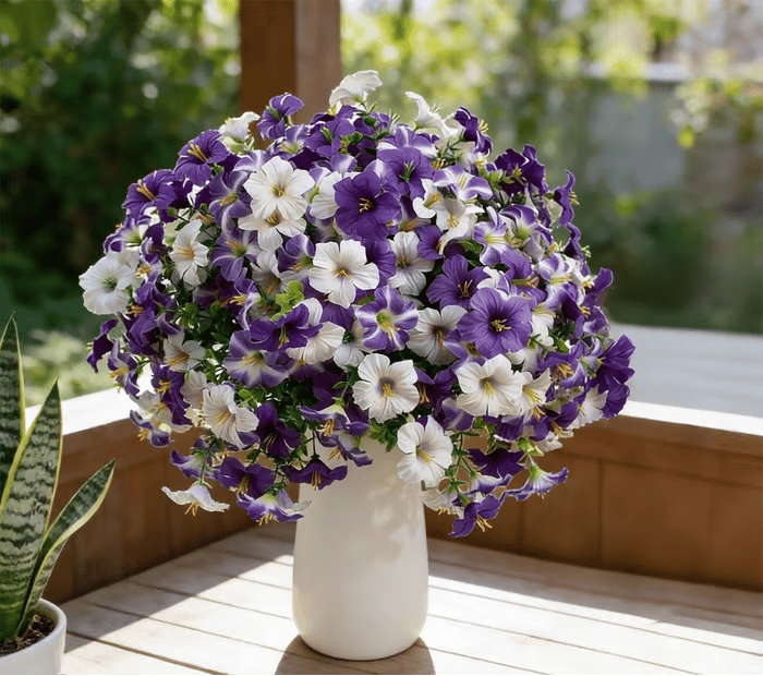 Outdoor Petunia Vase For Effortless Color