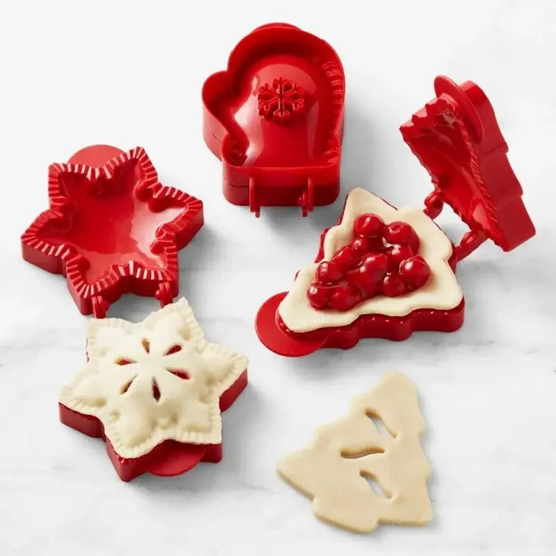 Weihnachtlicher Handkuchen-Macher für festliche Gebäckstücke