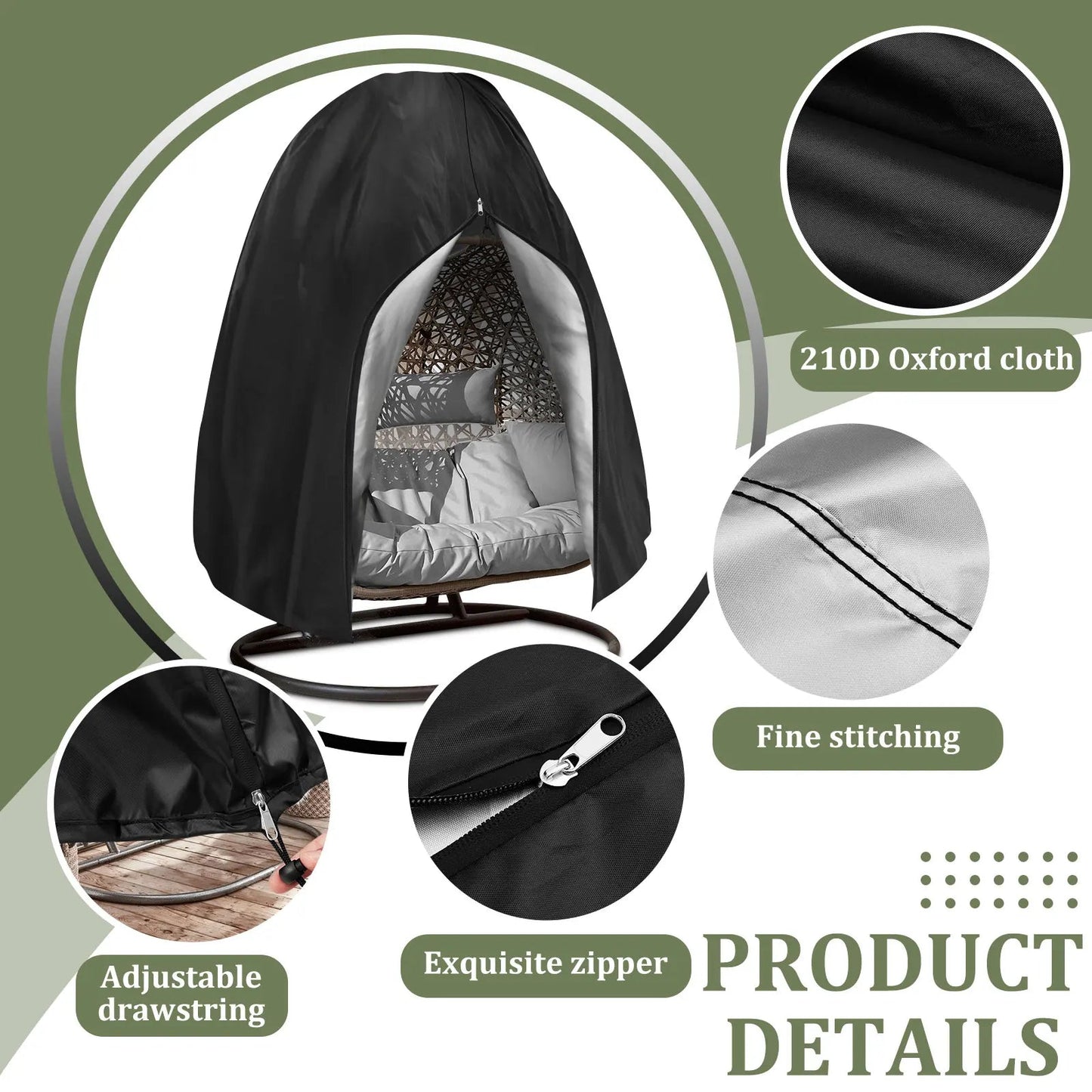 Hanging Chair Cover for All-Season Protection
