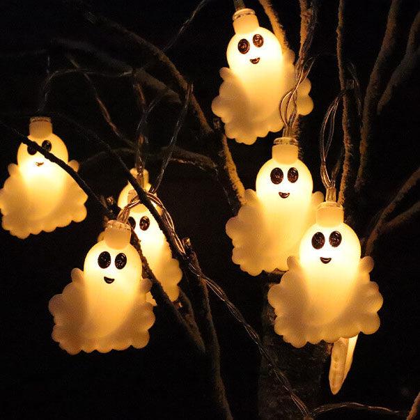 Ghost Table String Light With Playful Glow