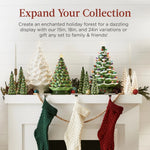 Ceramic Christmas Tree Light With Festive Glow