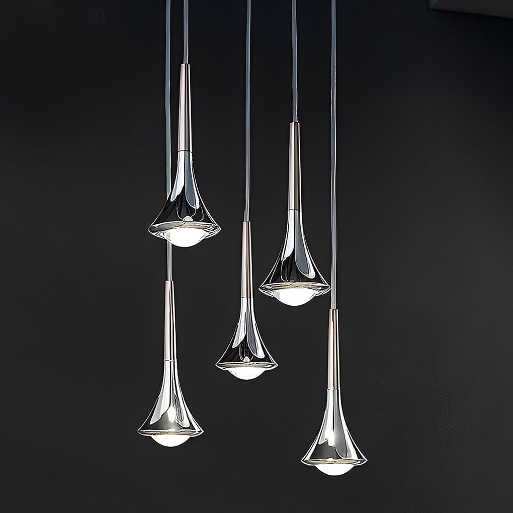 Water Drop Pendant Light For Sculptural Glow