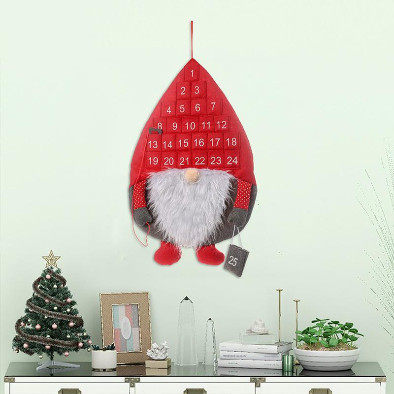 Santa Pendant Advent Calendar For Festive Charm