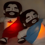Breathing Jesus Plushie for Peaceful Sleep