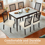 Jacquard Chair Seat Cover With Artful Character