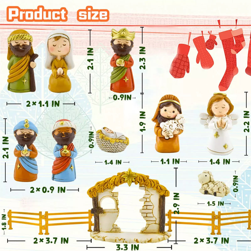 Nativity Advent Calendar for Festive Storytelling