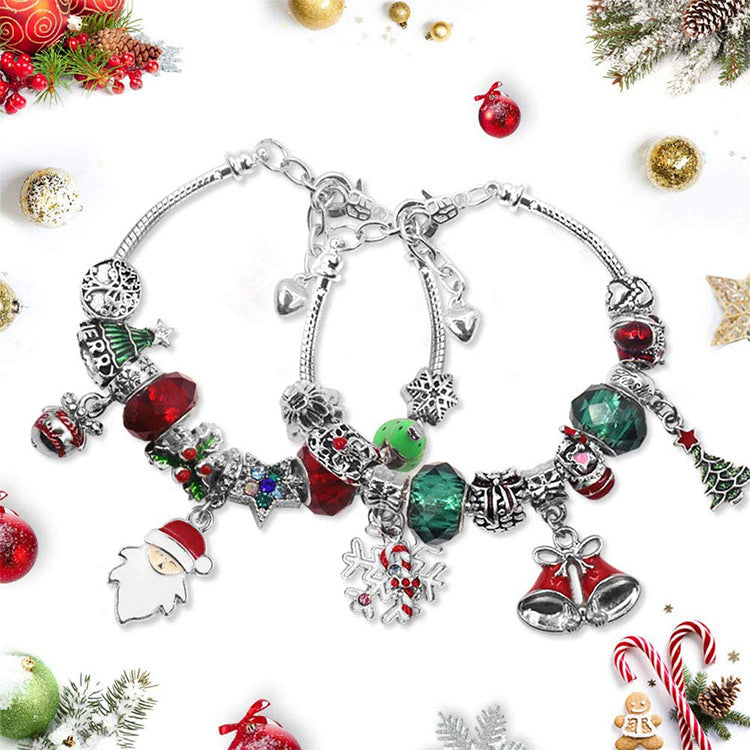 Calendario dell'Avvento Fai-da-Te per Creare Braccialetti Festivi