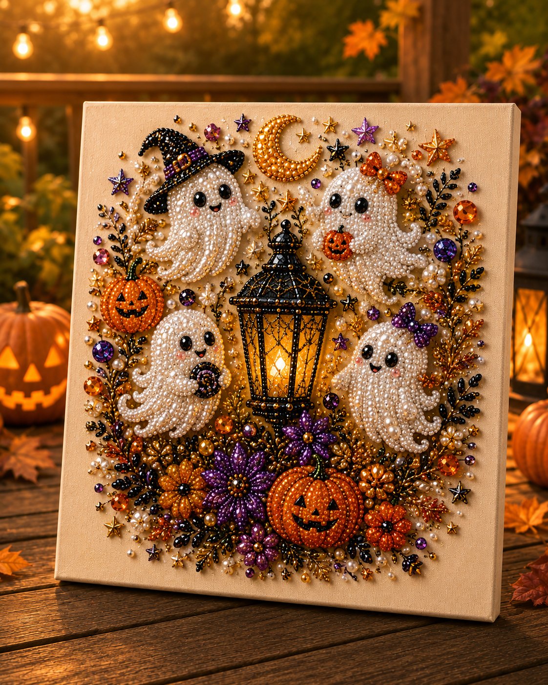 Halloween Pearl Art Lighting Kit For Spooky Charm