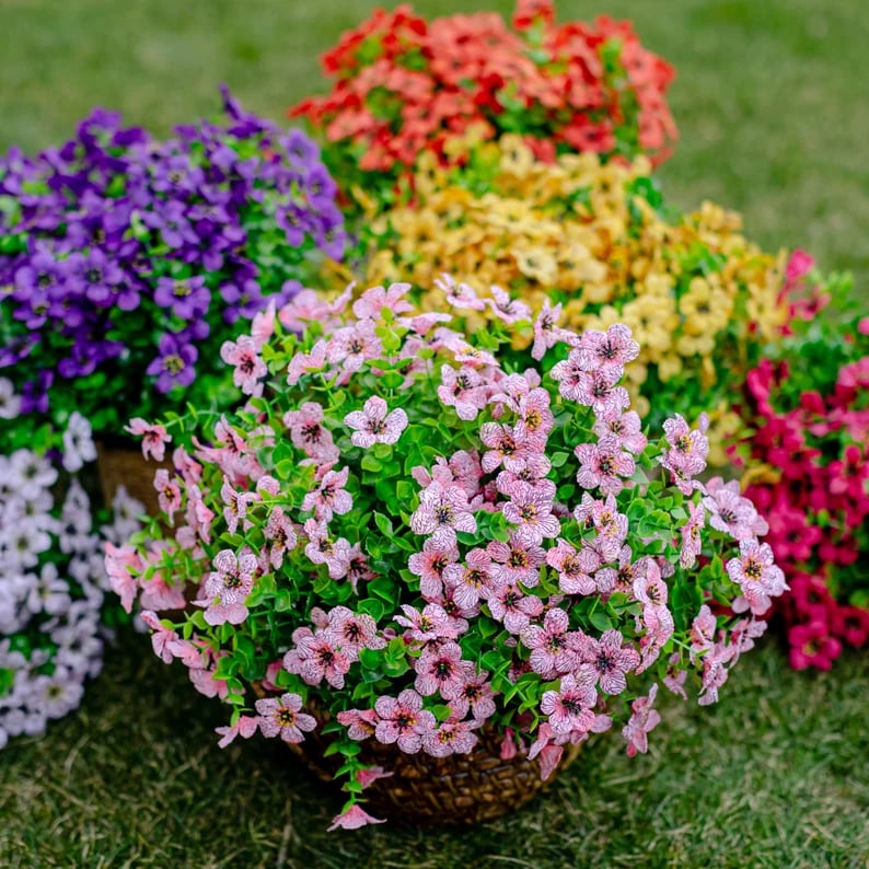Artificial Flowers For Allergy-Free Color