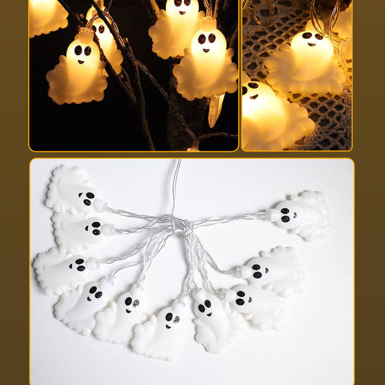 Ghost Table String Light With Playful Glow