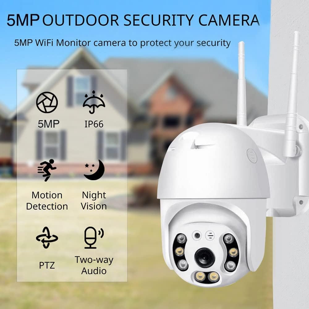 Outdoor PTZ Dome CCTV Camera – 360° Coverage