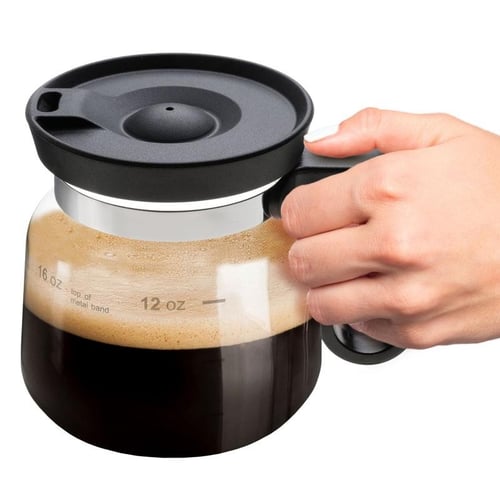 Taza de vidrio pour-over para rituales de café