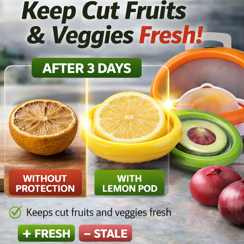 Silicone Stretch Top – Keeps Produce Fresh