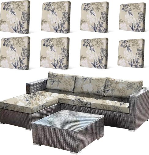 Splash-Proof Patio Pillow Covers For Outdoor Charm
