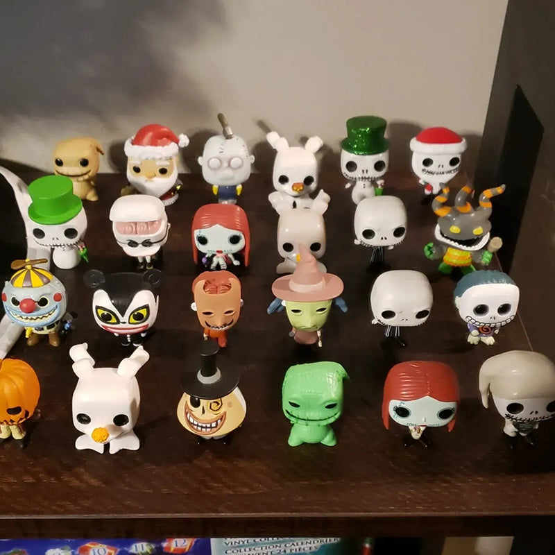 Nightmare Advent Calendar With 24 Figurines