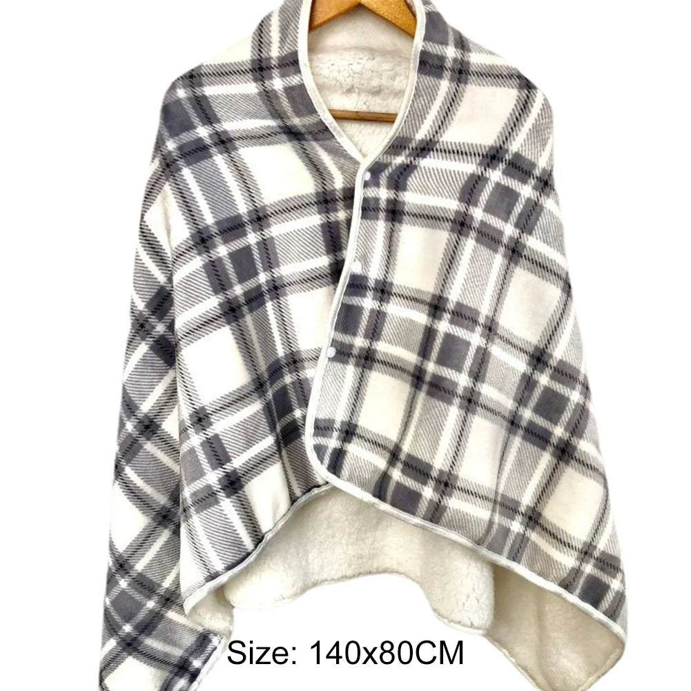 USB Heated Shawl Blanket For Instant Warmth