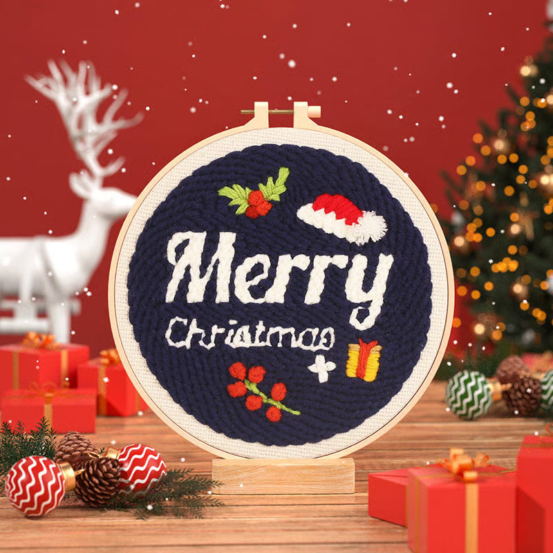 Christmas Embroidery Kit For Heartfelt Decor