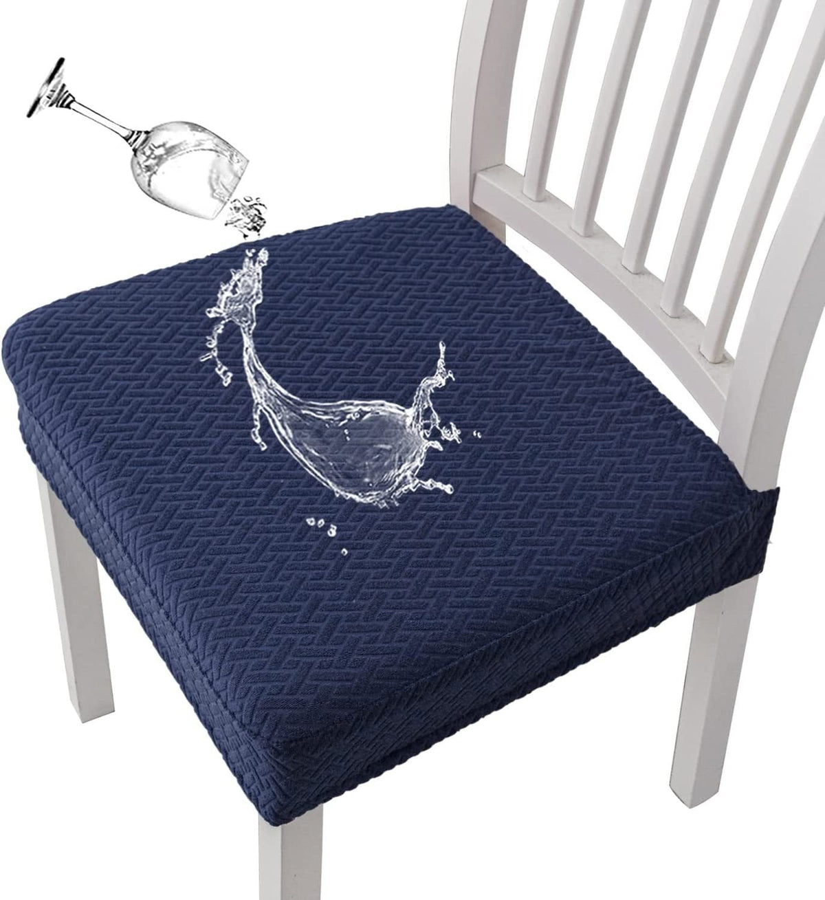 Waterproof Jacquard Chair Cover For Artful Protection