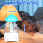 Mushroom Waterfall Lamp for Calming Ambience