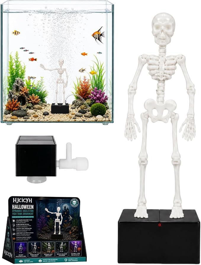 Dancing Skeleton Toy For Lively Aquarium Scenes