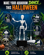 Dancing Skeleton Toy For Lively Aquarium Scenes