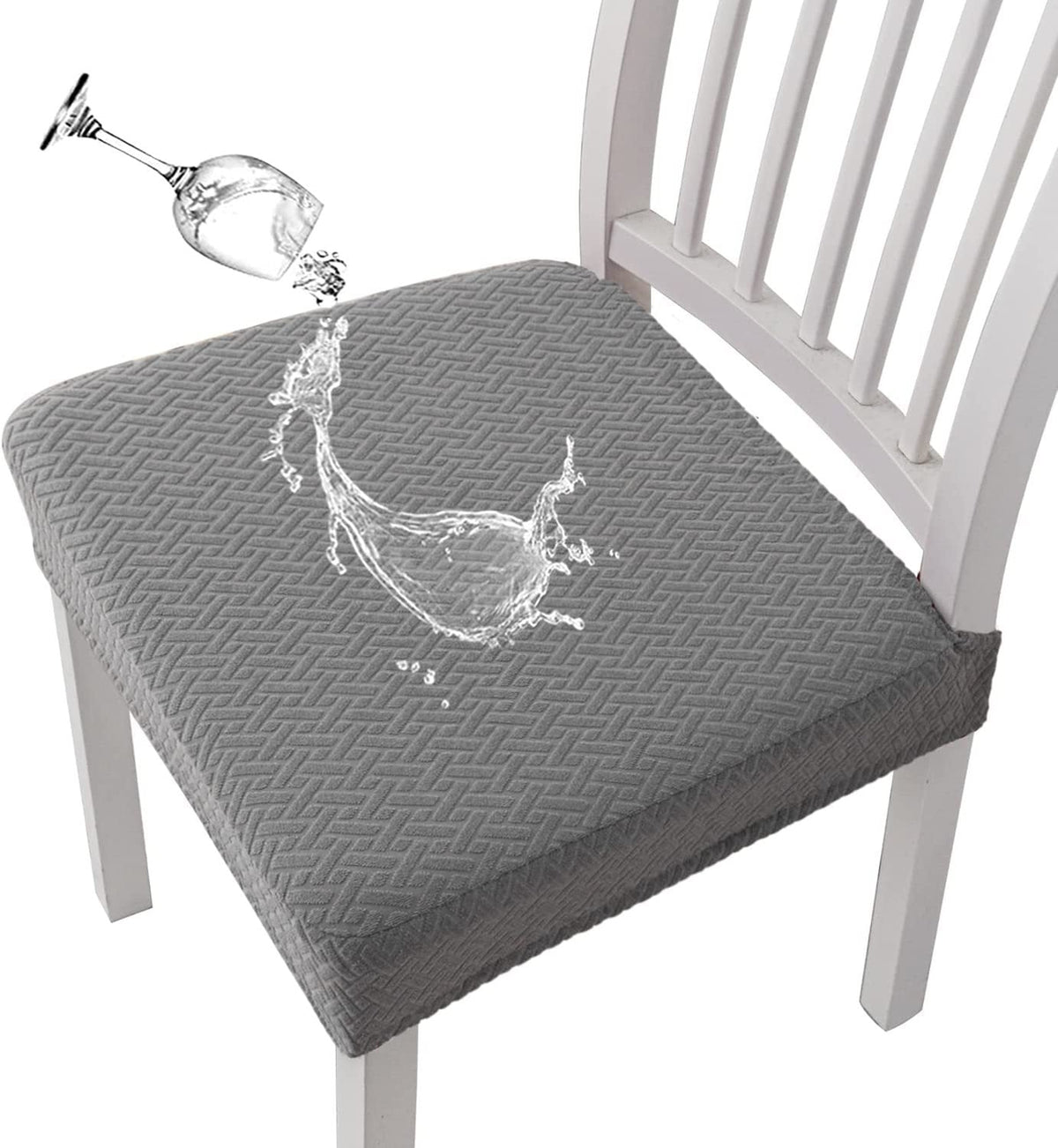 Waterproof Jacquard Chair Cover For Artful Protection