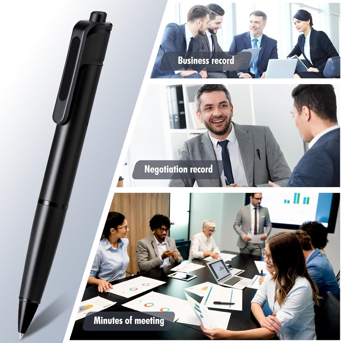 1080P Pen Camera Storage for Discreet Recording