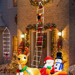 Christmas Ladder Lights For Festive Character