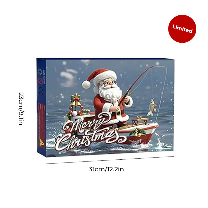 Fishing Rod Advent Calendar With Daily Tackle Surprises