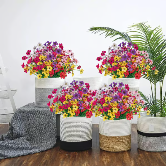 Artificial Flowering Plants With Lasting Charm